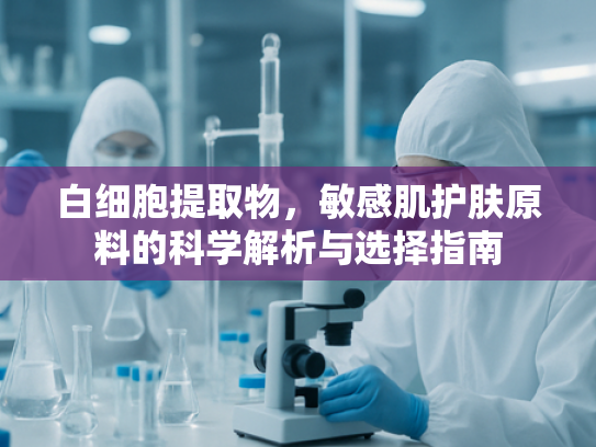 白细胞提取物，敏感肌护肤原料的科学解析与选择指南