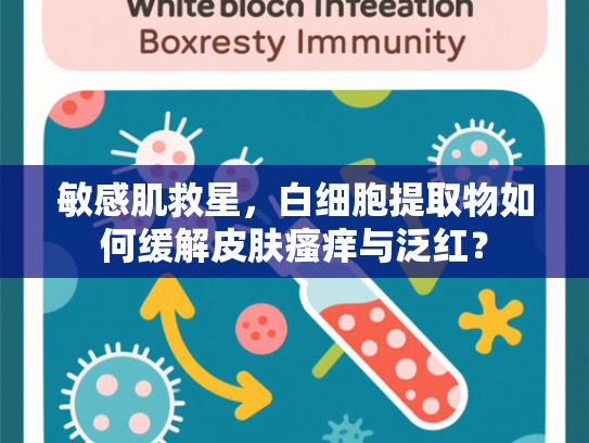敏感肌救星，白细胞提取物如何缓解皮肤瘙痒与泛红？