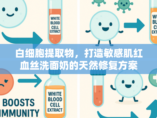 白细胞提取物，打造敏感肌红血丝洗面奶的天然修复方案