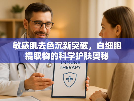 敏感肌去色沉新突破，白细胞提取物的科学护肤奥秘