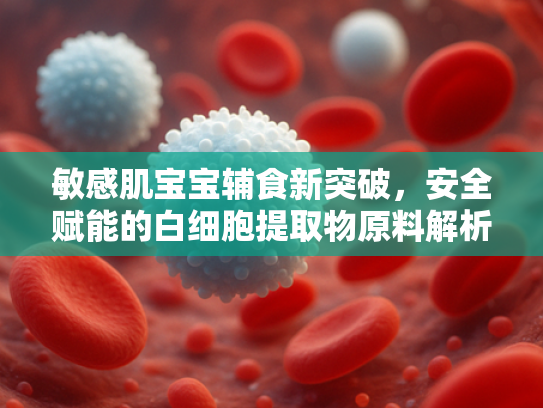 敏感肌宝宝辅食新突破，安全赋能的白细胞提取物原料解析