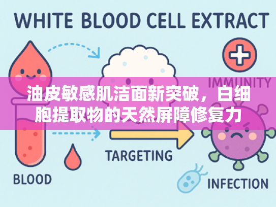 油皮敏感肌洁面新突破，白细胞提取物的天然屏障修复力