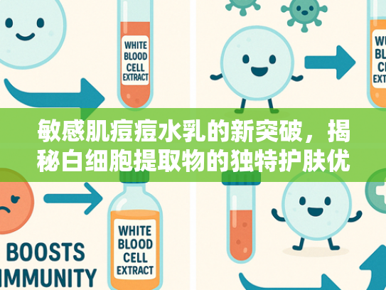 敏感肌痘痘水乳的新突破，揭秘白细胞提取物的独特护肤优势