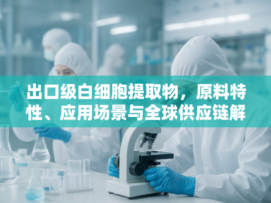 出口级白细胞提取物，原料特性、应用场景与全球供应链解析