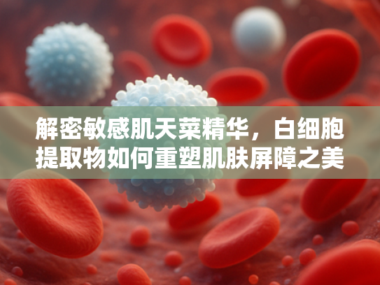 解密敏感肌天菜精华，白细胞提取物如何重塑肌肤屏障之美