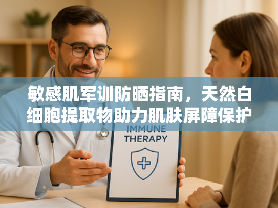 敏感肌军训防晒指南，天然白细胞提取物助力肌肤屏障保护