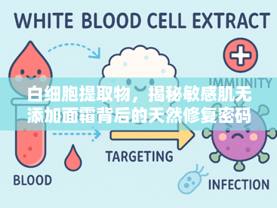 白细胞提取物，揭秘敏感肌无添加面霜背后的天然修复密码