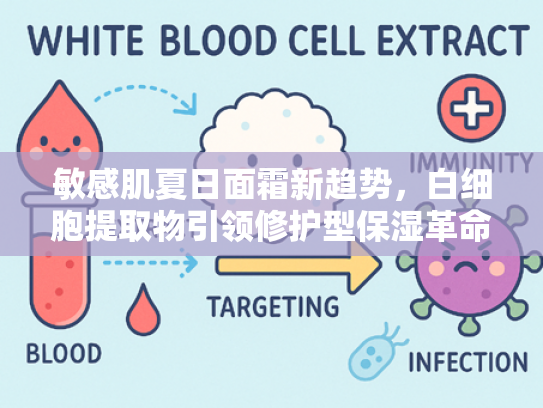 敏感肌夏日面霜新趋势，白细胞提取物引领修护型保湿革命