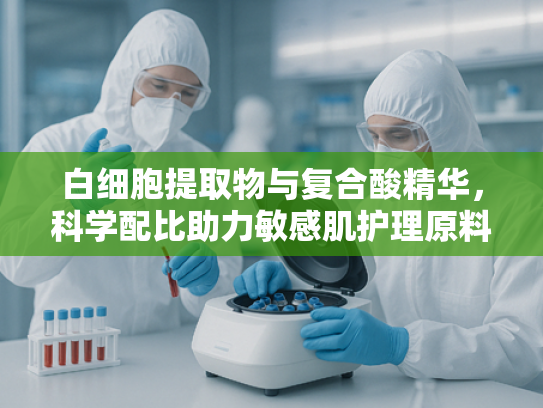 白细胞提取物与复合酸精华，科学配比助力敏感肌护理原料创新