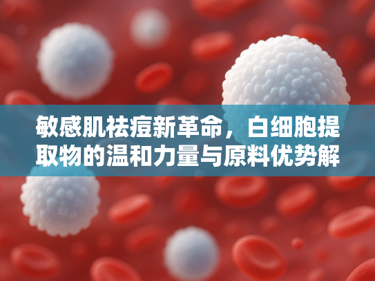 敏感肌祛痘新革命，白细胞提取物的温和力量与原料优势解析
