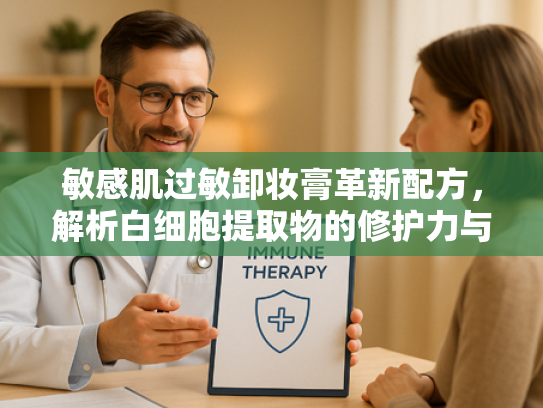 敏感肌过敏卸妆膏革新配方，解析白细胞提取物的修护力与原料应用价值