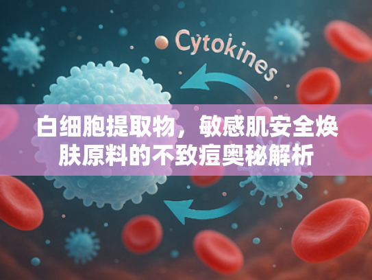 白细胞提取物，敏感肌安全焕肤原料的不致痘奥秘解析
