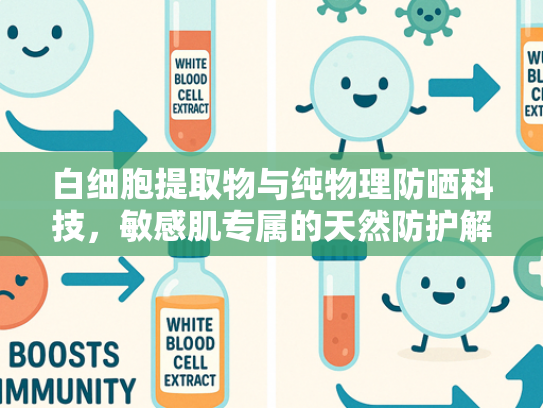 白细胞提取物与纯物理防晒科技，敏感肌专属的天然防护解决方案