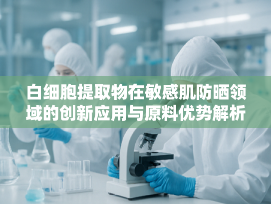 白细胞提取物在敏感肌防晒领域的创新应用与原料优势解析