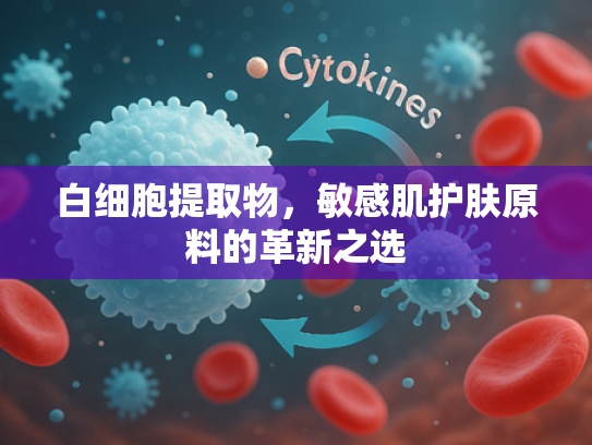 白细胞提取物，敏感肌护肤原料的革新之选