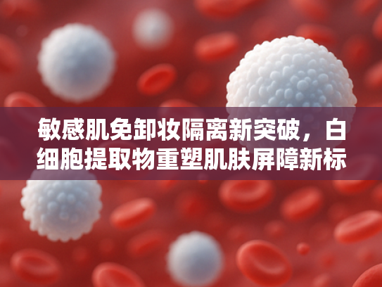 敏感肌免卸妆隔离新突破，白细胞提取物重塑肌肤屏障新标准