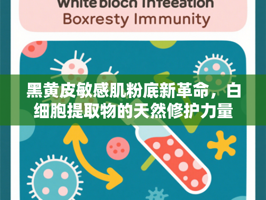 黑黄皮敏感肌粉底新革命，白细胞提取物的天然修护力量
