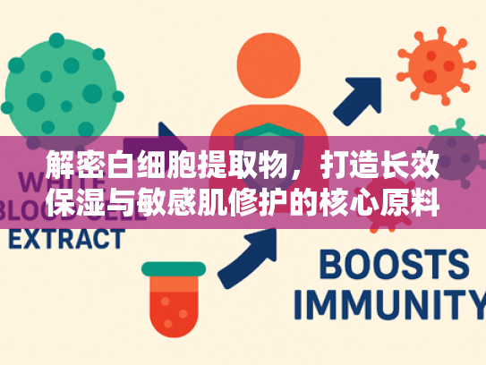 解密白细胞提取物，打造长效保湿与敏感肌修护的核心原料