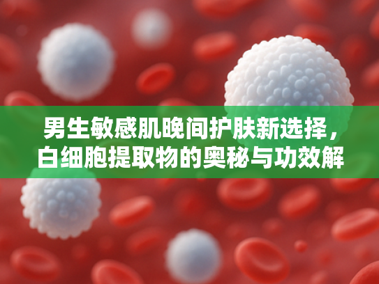 男生敏感肌晚间护肤新选择，白细胞提取物的奥秘与功效解析