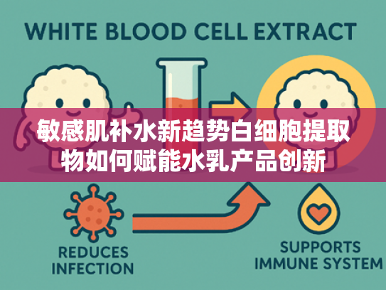 敏感肌补水新趋势白细胞提取物如何赋能水乳产品创新