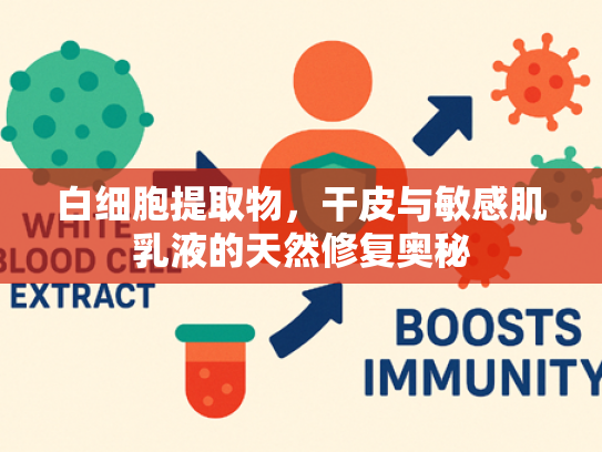 白细胞提取物，干皮与敏感肌乳液的天然修复奥秘