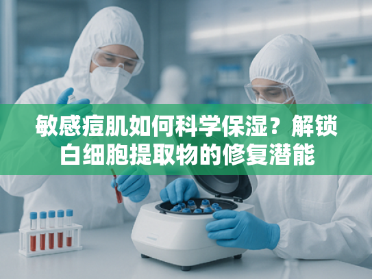 敏感痘肌如何科学保湿？解锁白细胞提取物的修复潜能