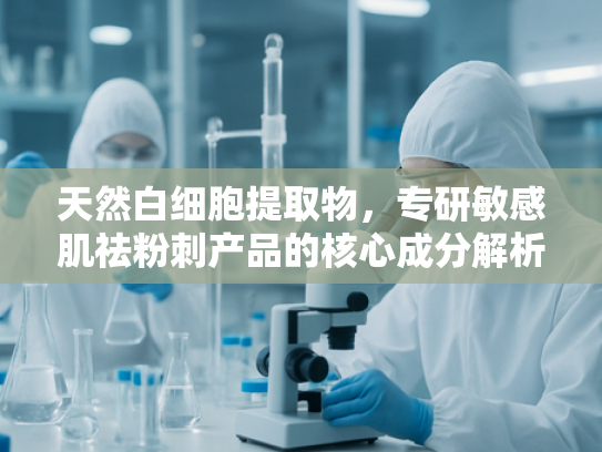 天然白细胞提取物，专研敏感肌祛粉刺产品的核心成分解析