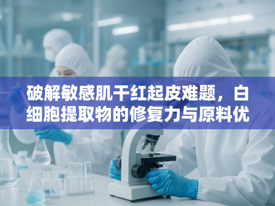 破解敏感肌干红起皮难题，白细胞提取物的修复力与原料优势解析