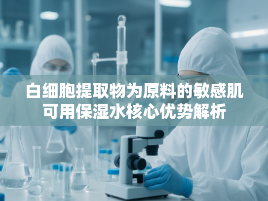 白细胞提取物为原料的敏感肌可用保湿水核心优势解析
