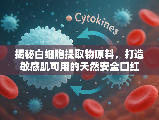 揭秘白细胞提取物原料，打造敏感肌可用的天然安全口红