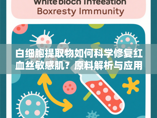 白细胞提取物如何科学修复红血丝敏感肌？原料解析与应用前景
