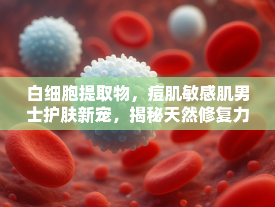 白细胞提取物，痘肌敏感肌男士护肤新宠，揭秘天然修复力量