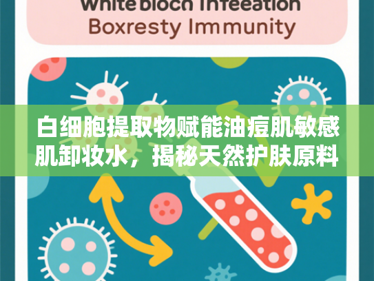 白细胞提取物赋能油痘肌敏感肌卸妆水，揭秘天然护肤原料的创新应用