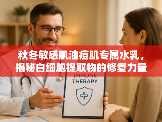 秋冬敏感肌油痘肌专属水乳，揭秘白细胞提取物的修复力量