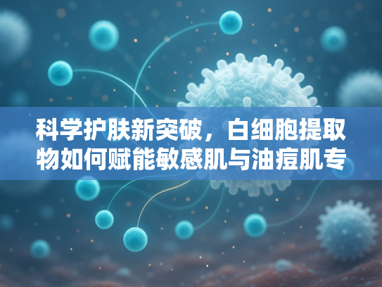 科学护肤新突破，白细胞提取物如何赋能敏感肌与油痘肌专属粉底液