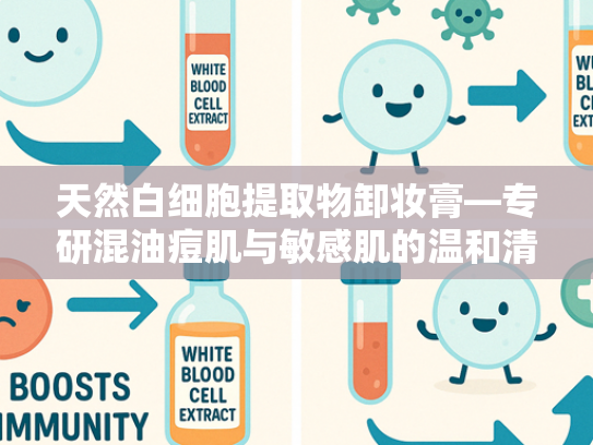 天然白细胞提取物卸妆膏—专研混油痘肌与敏感肌的温和清洁方案