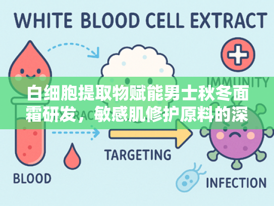 白细胞提取物赋能男士秋冬面霜研发，敏感肌修护原料的深度解析