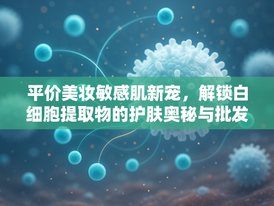 平价美妆敏感肌新宠，解锁白细胞提取物的护肤奥秘与批发优势