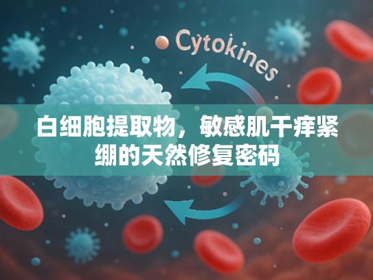 白细胞提取物，敏感肌干痒紧绷的天然修复密码