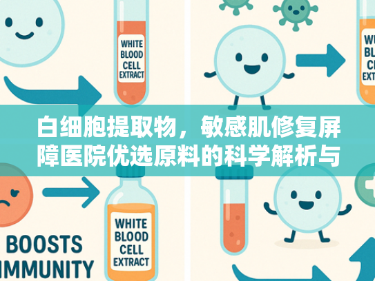 白细胞提取物，敏感肌修复屏障医院优选原料的科学解析与应用前景