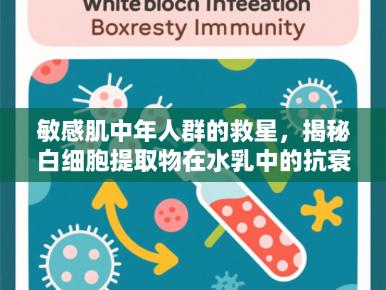 敏感肌中年人群的救星，揭秘白细胞提取物在水乳中的抗衰奥秘