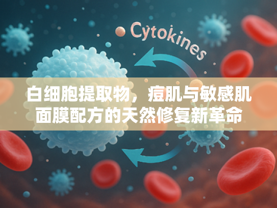 白细胞提取物，痘肌与敏感肌面膜配方的天然修复新革命
