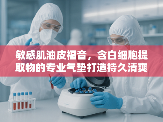 敏感肌油皮福音，含白细胞提取物的专业气垫打造持久清爽妆效