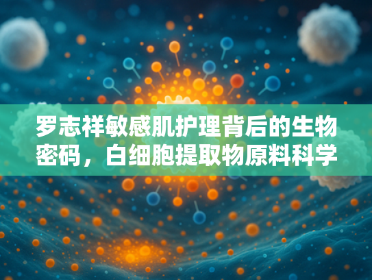 罗志祥敏感肌护理背后的生物密码，白细胞提取物原料科学解析与产业应用
