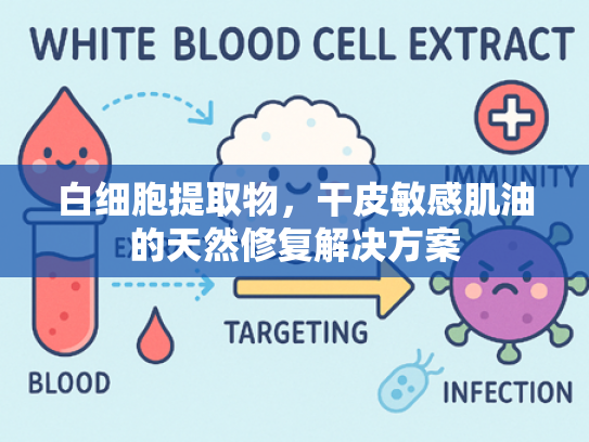 白细胞提取物，干皮敏感肌油的天然修复解决方案