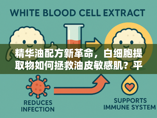 精华油配方新革命，白细胞提取物如何拯救油皮敏感肌？平价原料批发指南