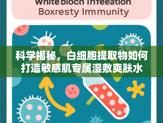 科学揭秘，白细胞提取物如何打造敏感肌专属湿敷爽肤水