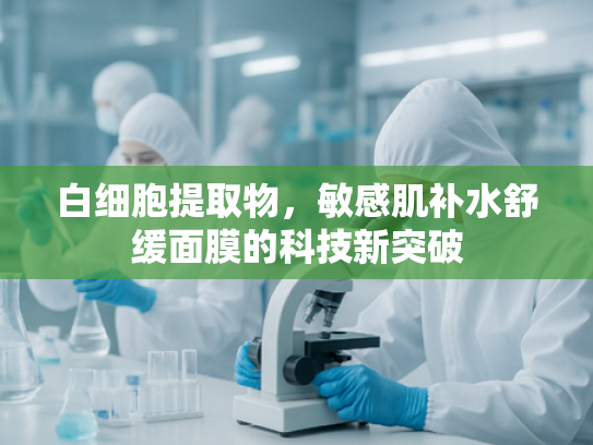 白细胞提取物，敏感肌补水舒缓面膜的科技新突破