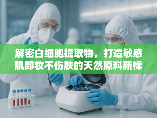 解密白细胞提取物，打造敏感肌卸妆不伤肤的天然原料新标准