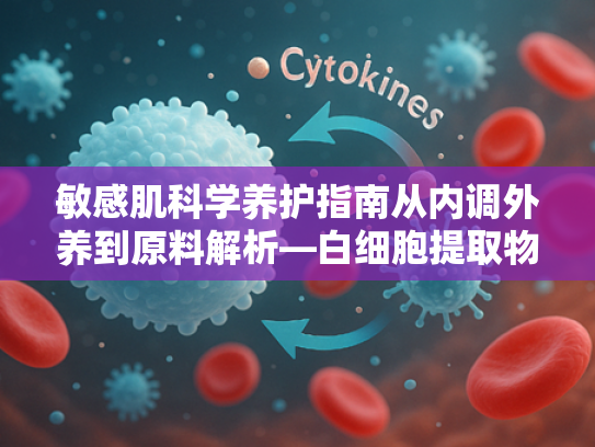 敏感肌科学养护指南从内调外养到原料解析—白细胞提取物如何助力敏感肌修复